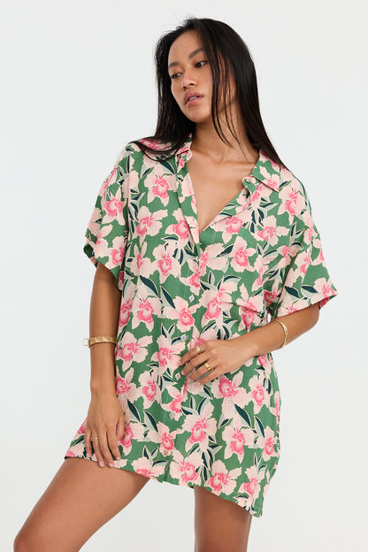 BENOA '25 SUMMER | Aloha Shirt Dress