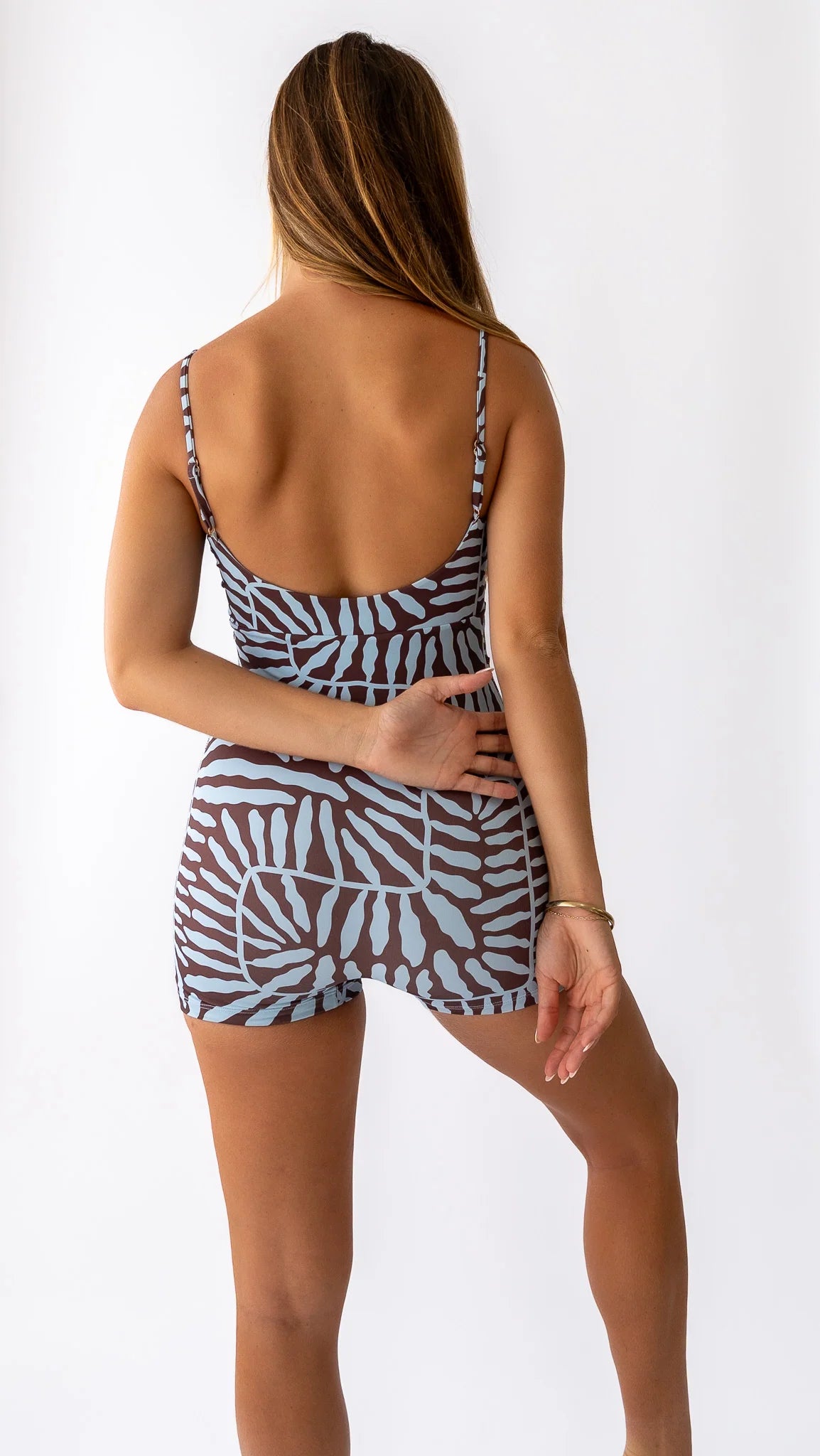 SALTED | ACTIVE SWIM BODY SUIT - CORAL SEA