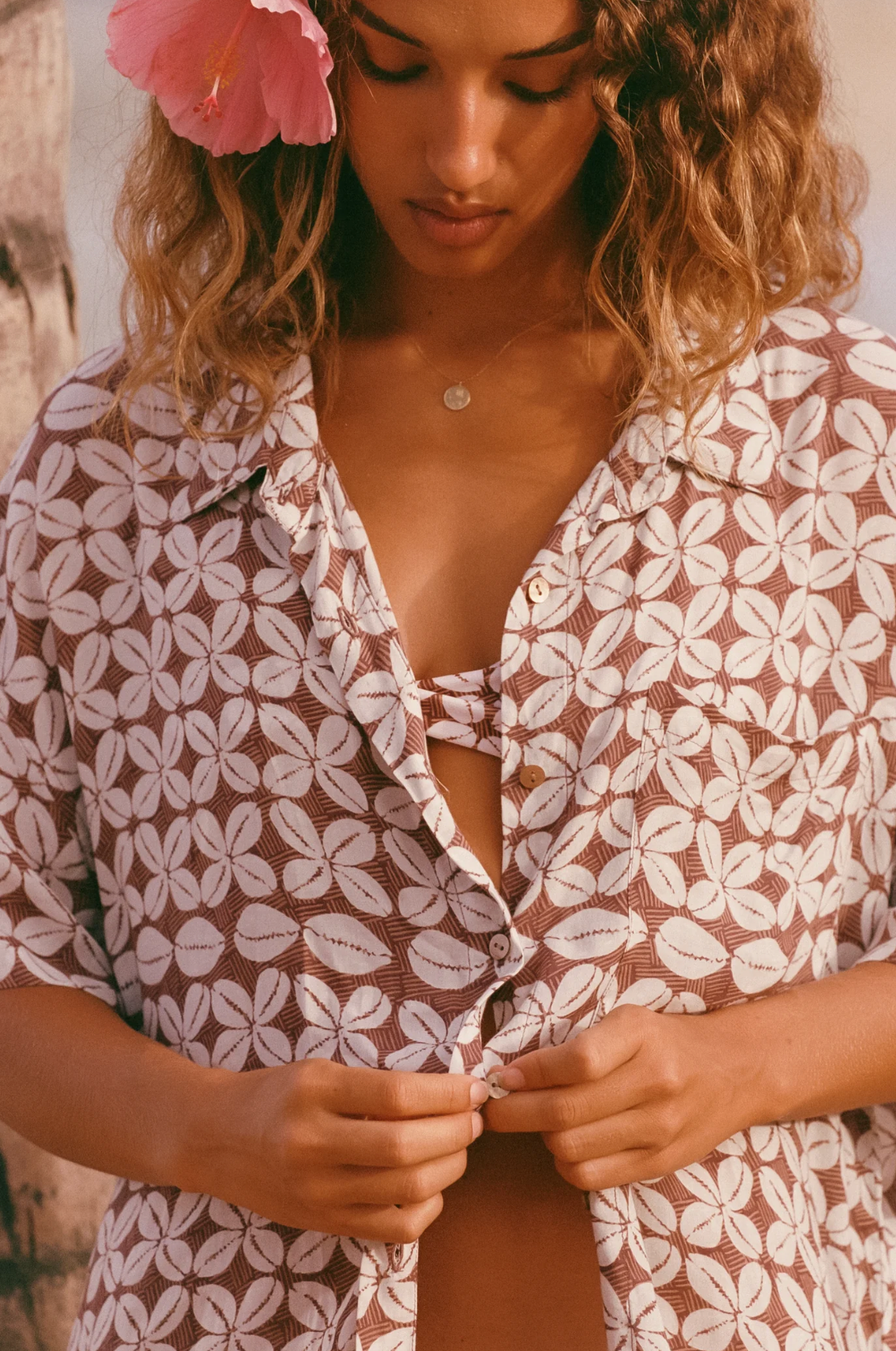 BENOA '26 SUMMER | Aloha Shirt Dress