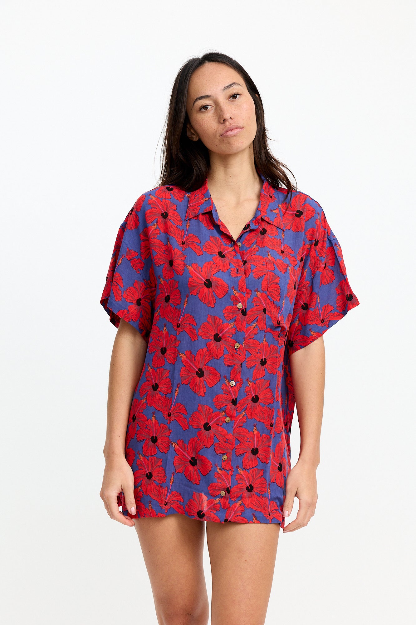 BENOA '26 SUMMER | Aloha Shirt Dress