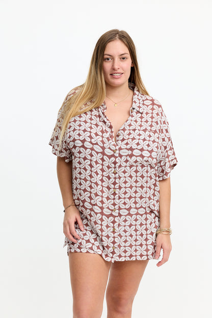BENOA '26 SUMMER | Aloha Shirt Dress