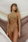 TOAST SWIM  Signature Peek A Boo Top
